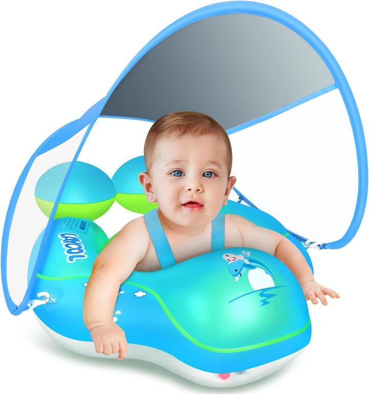 Baby-Schwimminsel mit Sonnendach 0