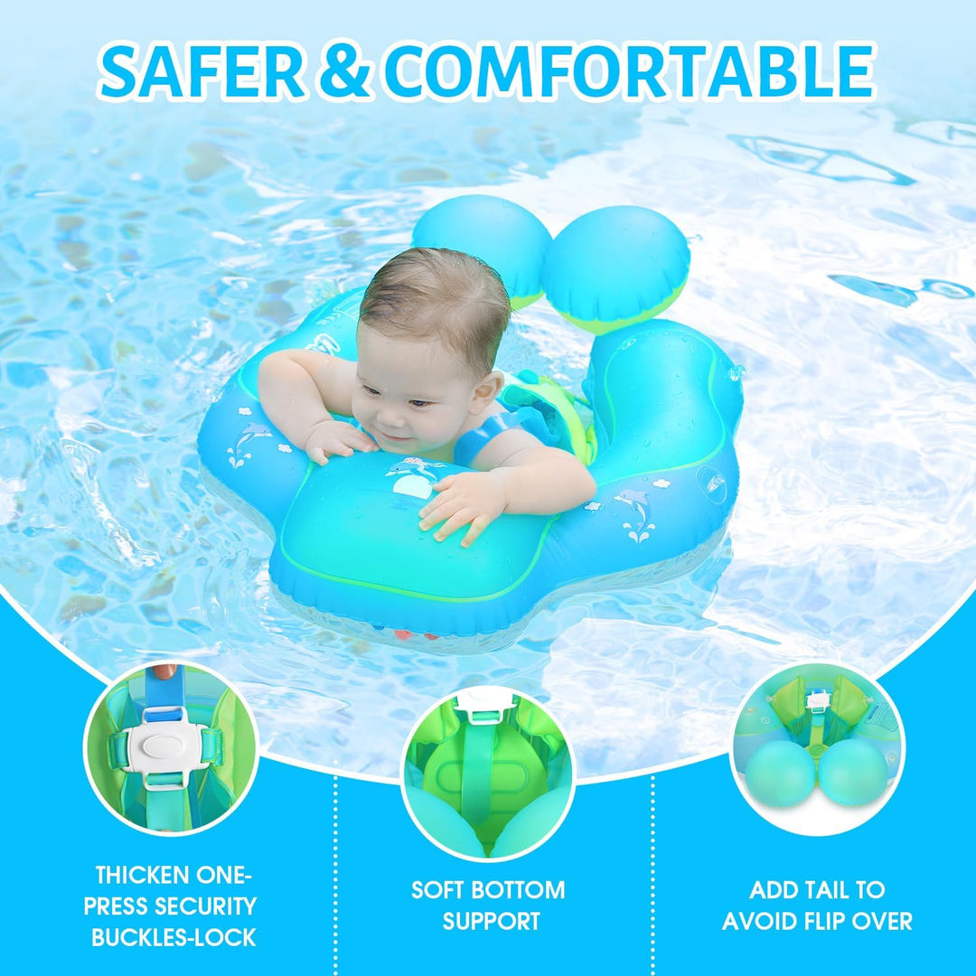 Baby-Schwimminsel mit Sonnendach 2
