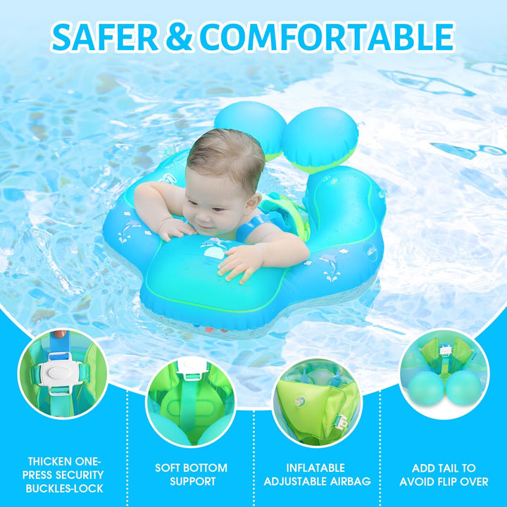 Baby-Schwimminsel mit Sonnendach 4