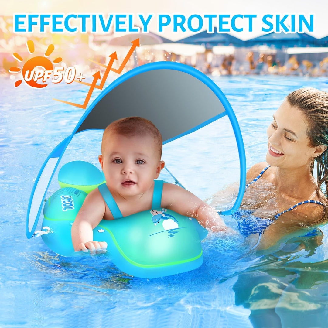 Baby-Schwimminsel mit Sonnendach 6