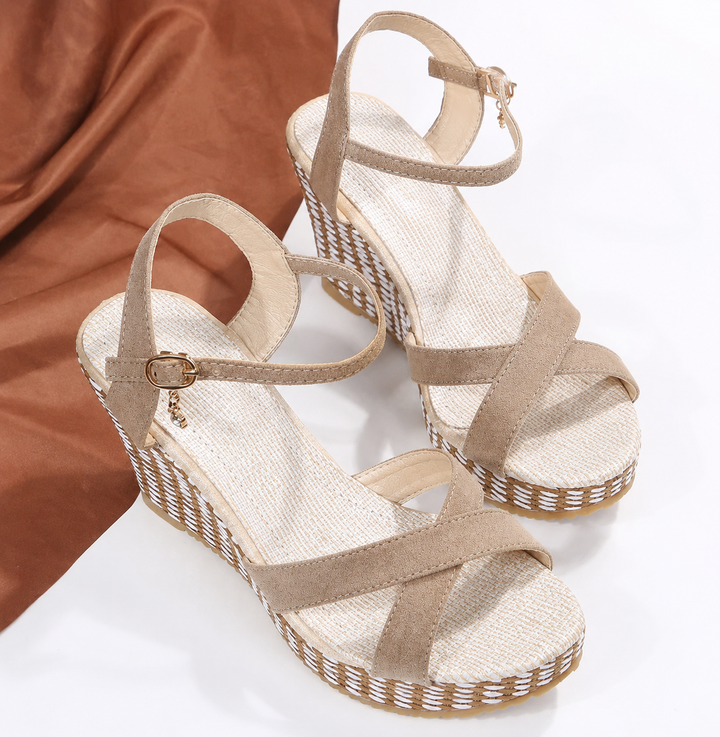 ADELINA | Elegante Riemchen-Absatzsandalen