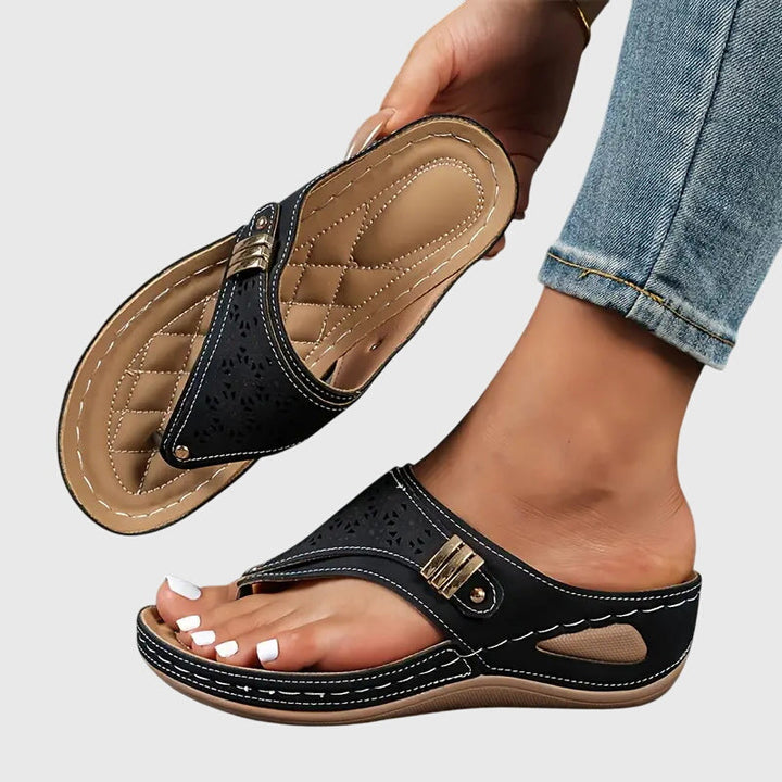 Bequeme Sandalen Damen – Orthopädische Sommerschuhe mit Ergonomischer Unterstützung für Stil und Komfort 0