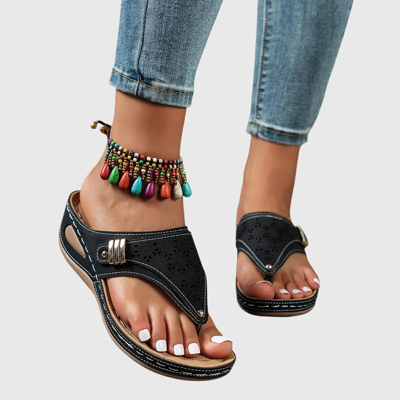Bequeme Sandalen Damen – Orthopädische Sommerschuhe mit Ergonomischer Unterstützung für Stil und Komfort 6