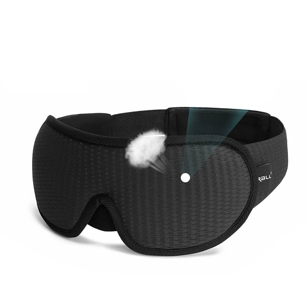 3D Contoured Memory Foam Schlafmaske - beste Augenmaske für die vollständige Dunkelheit-2