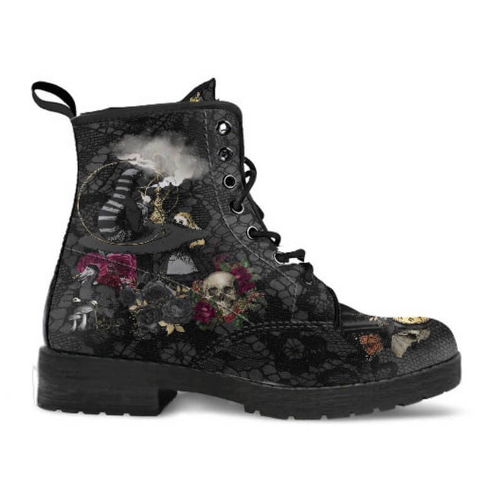Blumenschädel Winterschuhe 6