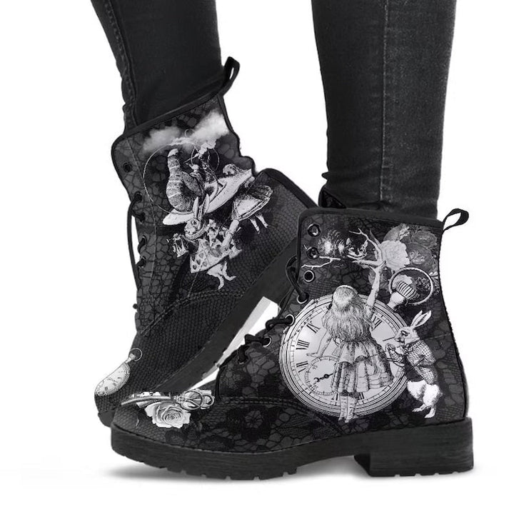 Blumenschädel Winterschuhe 7