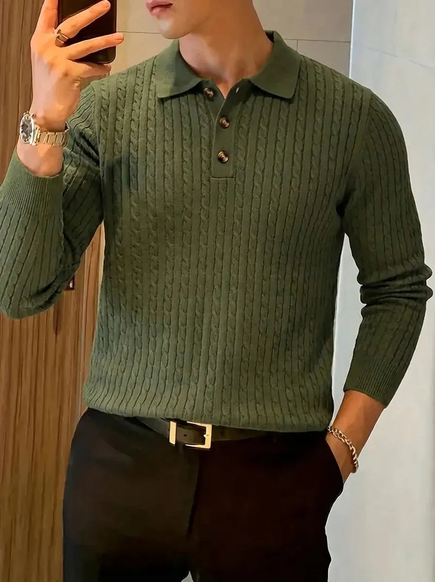 Brit & Boho™️ | Geripptes Strickpullover-Shirt 6