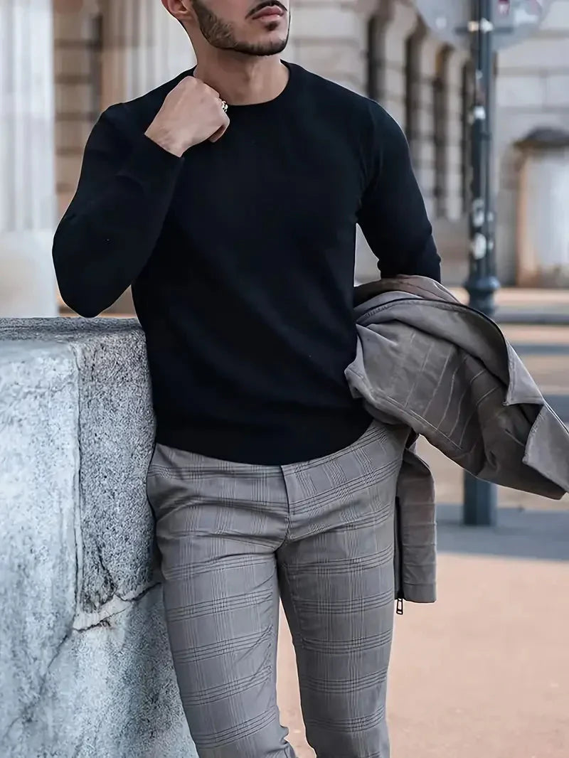 Brit & Boho™️ | Oliver Essential Strickpullover 2