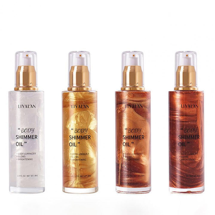 Sparkle Shimmer - Hervorhebung von Körperöl mit strahlendem Glühen und schimmernder Finish-6