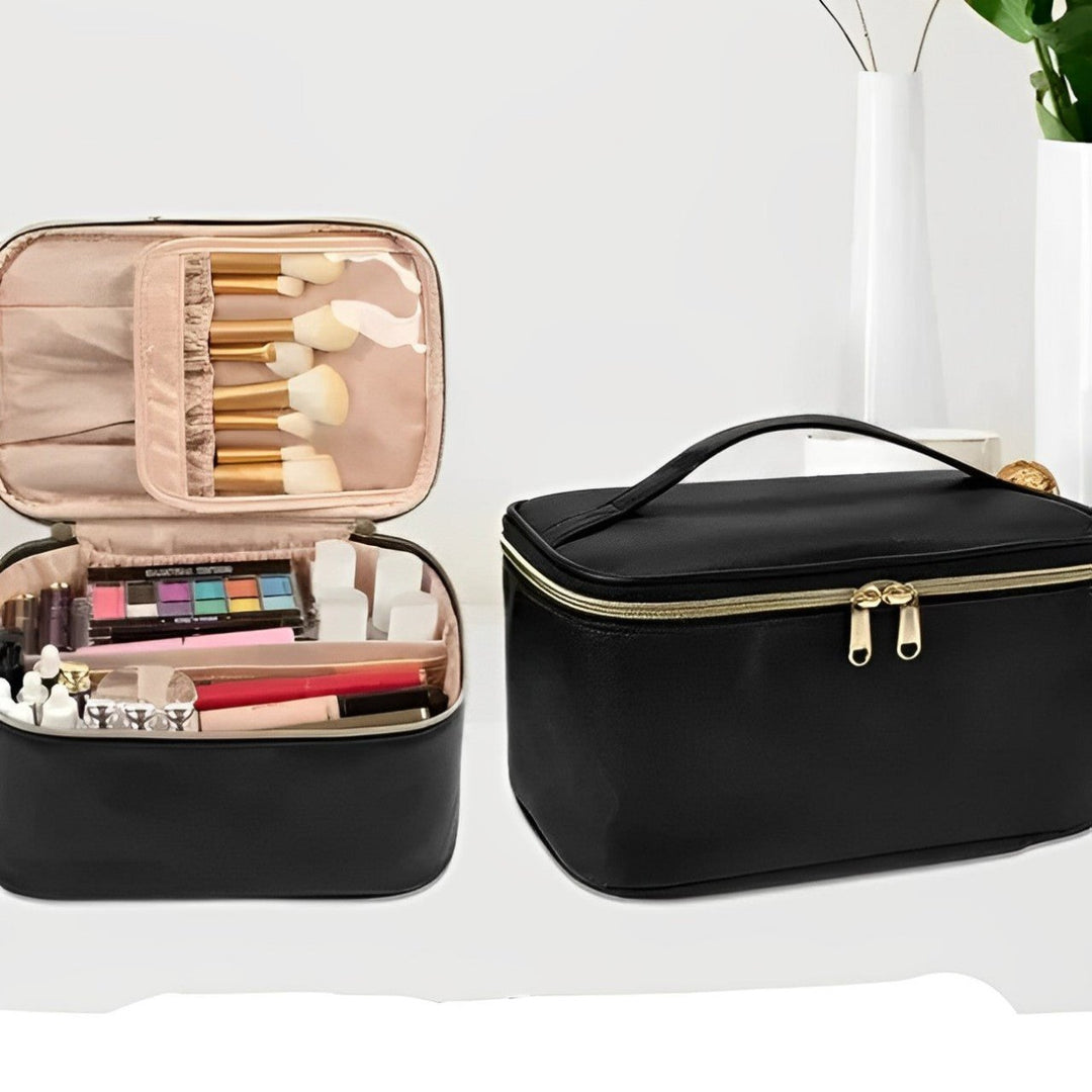 Eva | Stilvolle und funktionale tragbare Reisetasche für Make-up