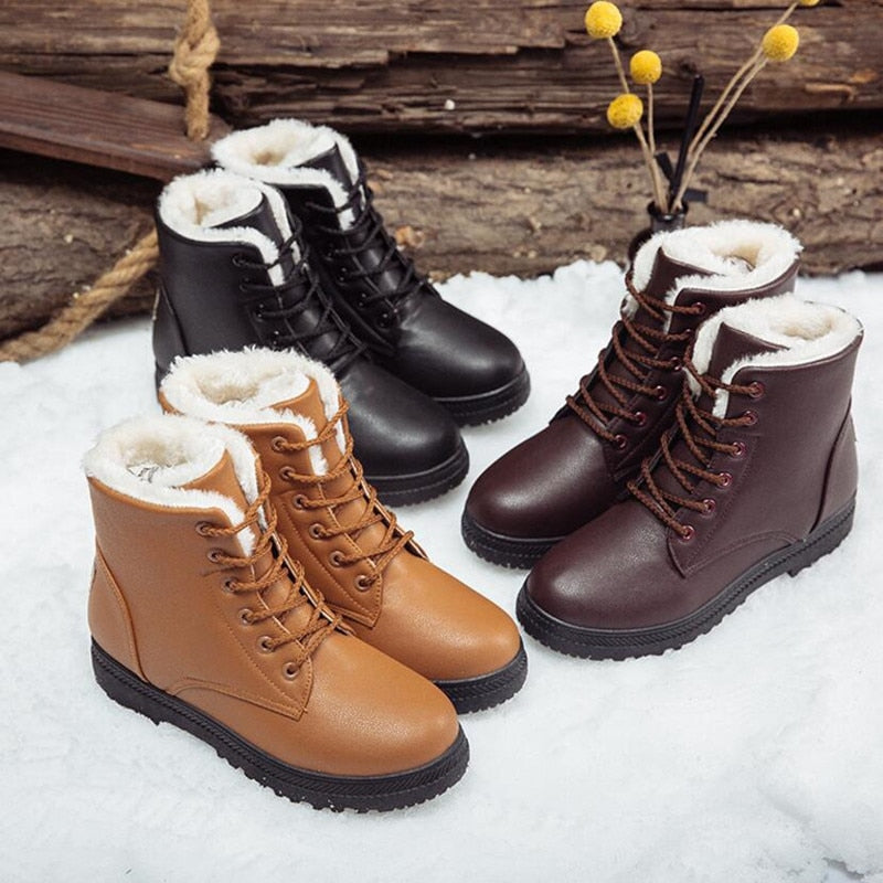 CatuutjeBoots I Lederstiefel mit Futter für Damen 1
