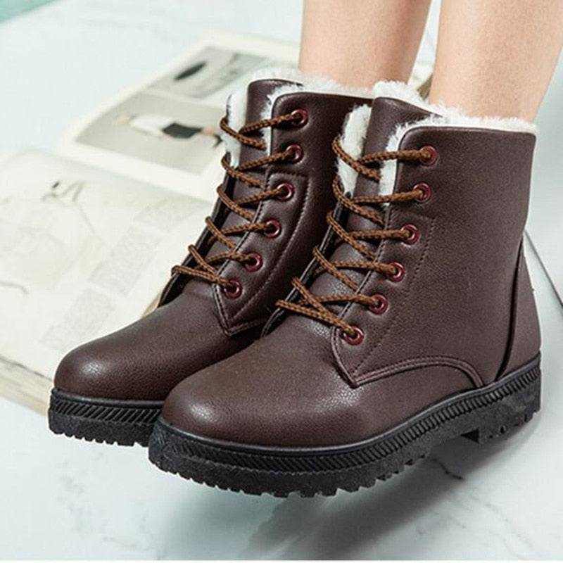 CatuutjeBoots I Lederstiefel mit Futter für Damen 4