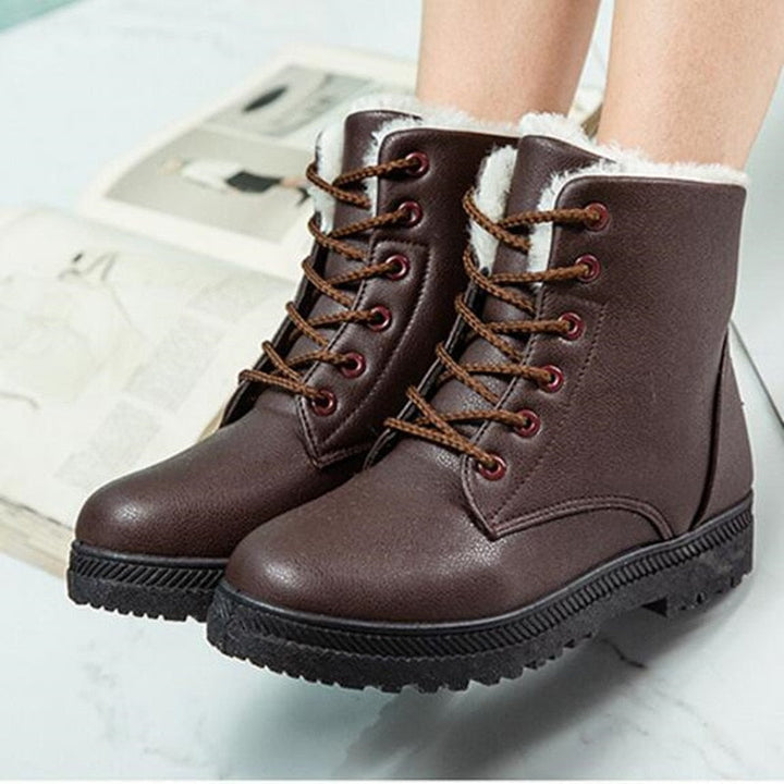CatuutjeBoots I Lederstiefel mit Futter für Damen 4