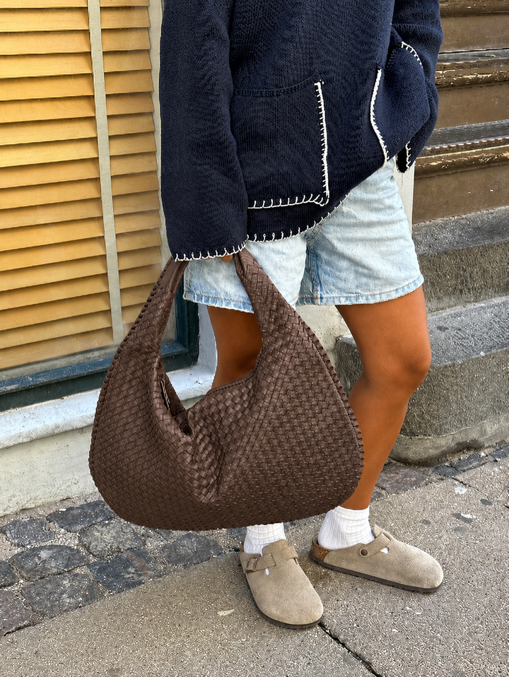 Eileen | Geflochtene Hobo-Tasche - Zeitlos & Vielseitig