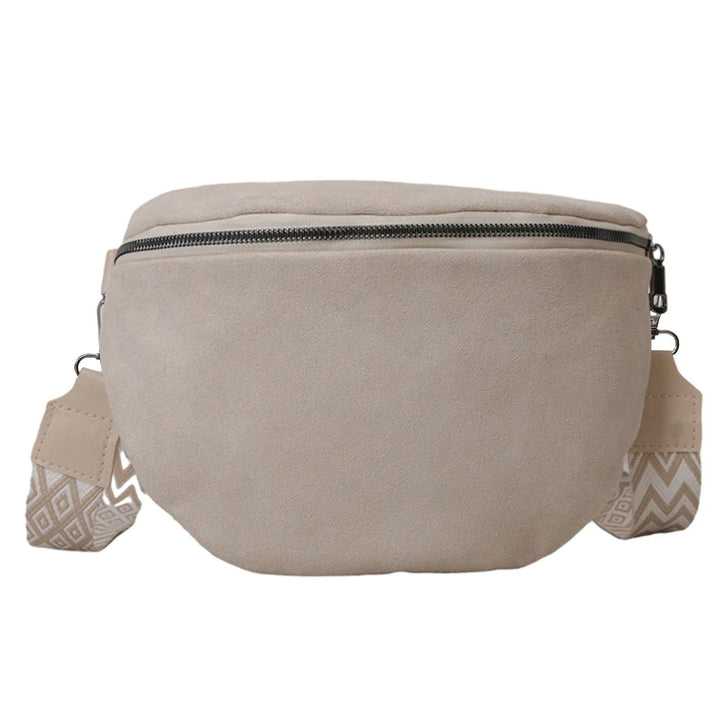 Stylische Wildleder Umhängetasche von ELVIRA - Das ultimative Must-Have Accessoire!