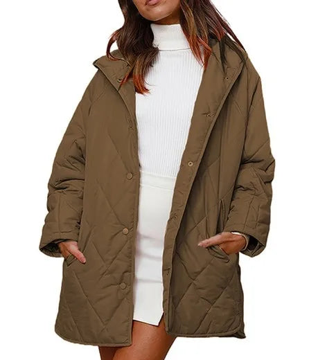 Christa™ - Übergroßer Wintermantel mit Kapuze 0