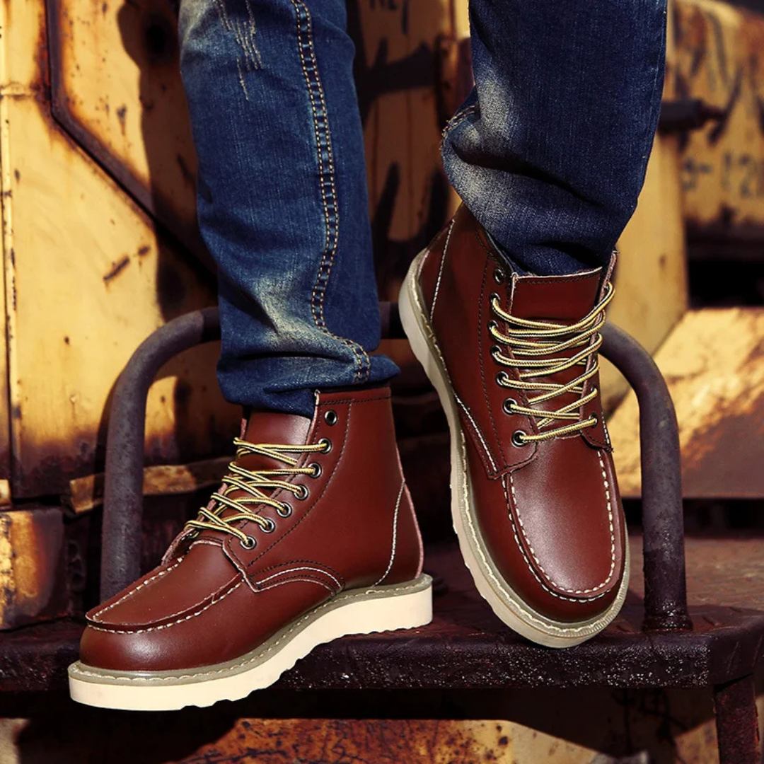 Cole™ | Vintage Lederstiefel 5