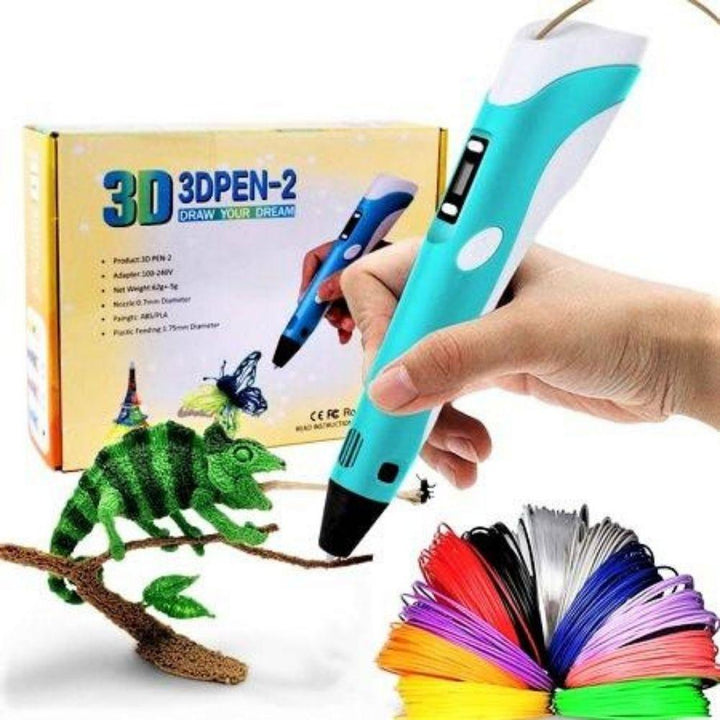 ColorPoint 3D-Stift – Kreativer Zeichenstift für Kinder mit 20 Filamentfarben 0