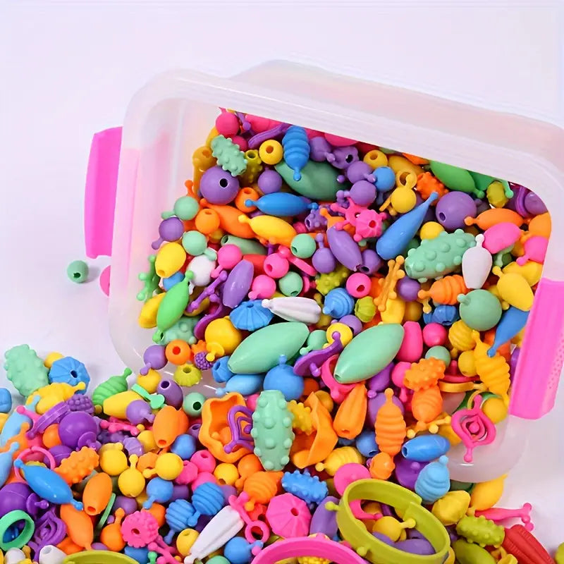 ColorfulBead Haven | Schmuckbastelset für die kreative Entfaltung von Kindern 3