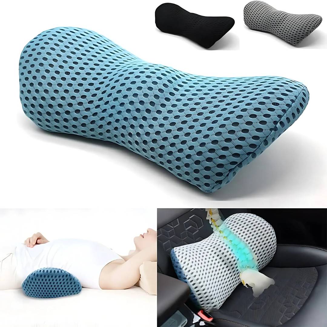 Comfortwave Lumbal Support Polish | Zur Erleichterung des unteren Rückens - Ergonomisches Design für Büro - Fahren und Heimgebrauch 1