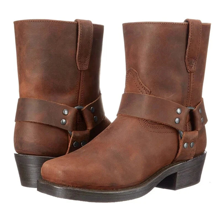 Cowboystiefel Herren | Western-Design mit Reißverschluss 2