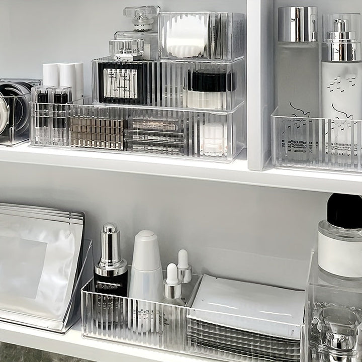 Vanitybox - Eleganter Make -up -Organisator mit mehreren Schubladen-4