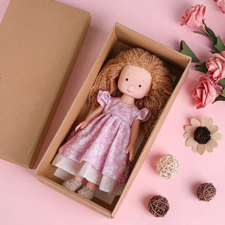 CuddlyCharm | Plüsch-Anziehpuppe mit Accessoires Geschenkset 13
