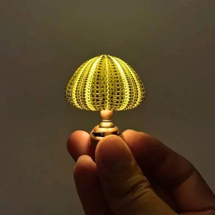 DIY zee-egel nachtlampje 4