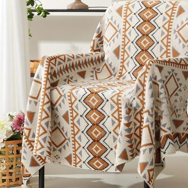 Damen Boho Chic Kuscheldecke Warm Polyester Baumwolle 1