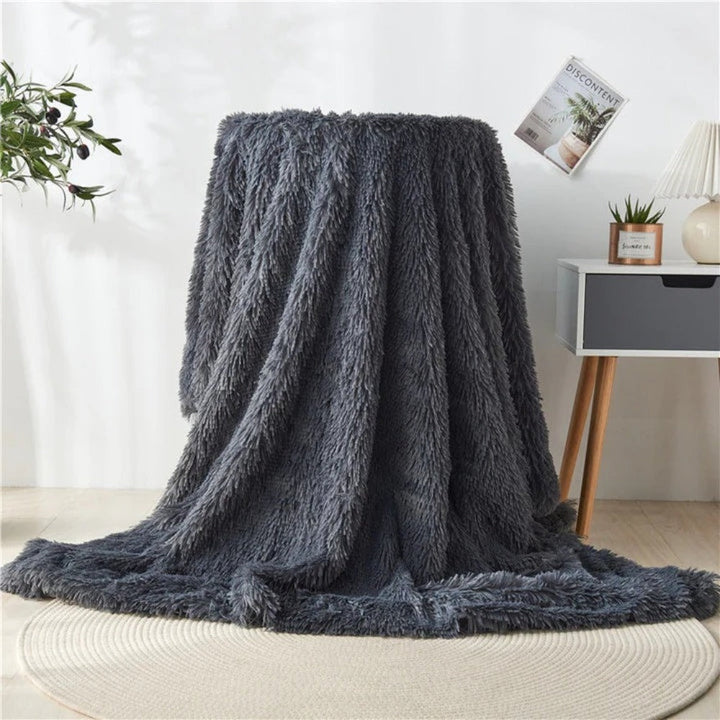 Damen Fleece Decke Kuschelig Weich Atmungsaktiv 6