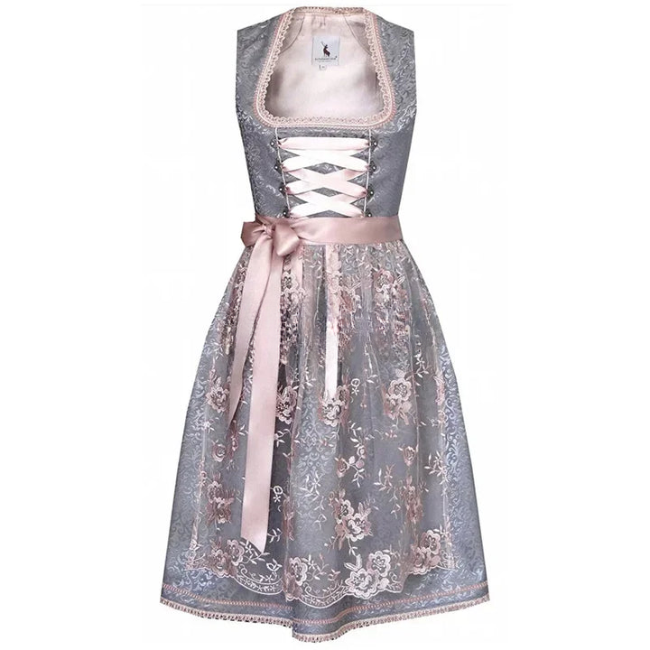 Damen Mini Oktoberfest Dirndlkleid 5