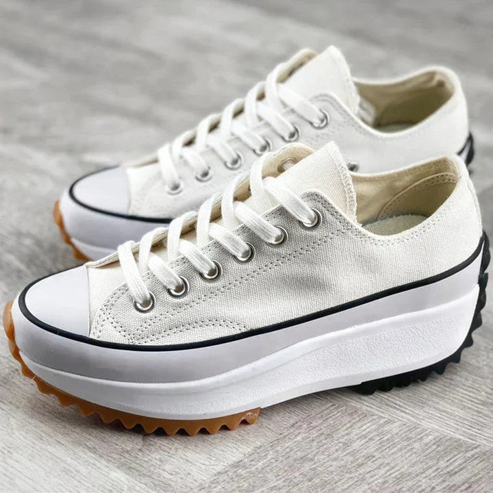 Damen Plateau-Sneaker mit Orthopädischer Unterstützung für Komfort und Stil 6