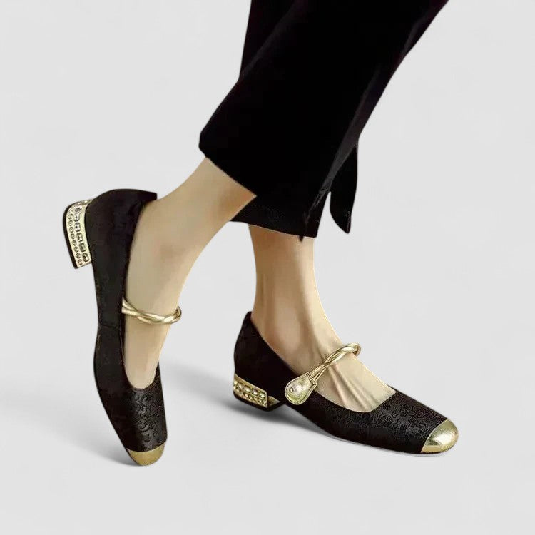 Damen Schuhe - Elegante Mary Jane-Schuhe mit Bequemlichem Blockabsatz für Stil und Komfort 5