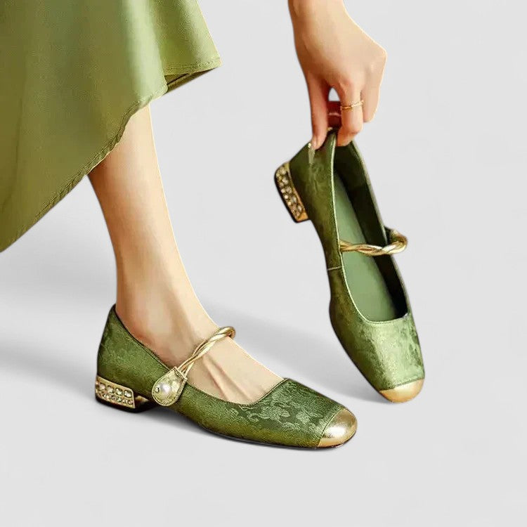 Damen Schuhe Orthopädisch Mary Jane mit Arch Support und Stabiler Ferse für Eleganten Komfort 0
