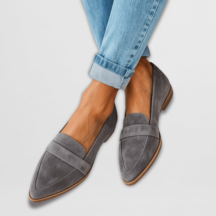 Damen Slipper aus Weichem Wildleder – Komfortable Mokassins für Damen im Alltag 1
