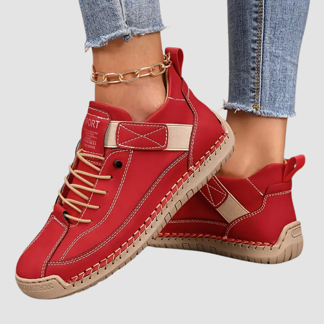 Damen Sneaker mit Schnürung für Alltag und Freizeit 0