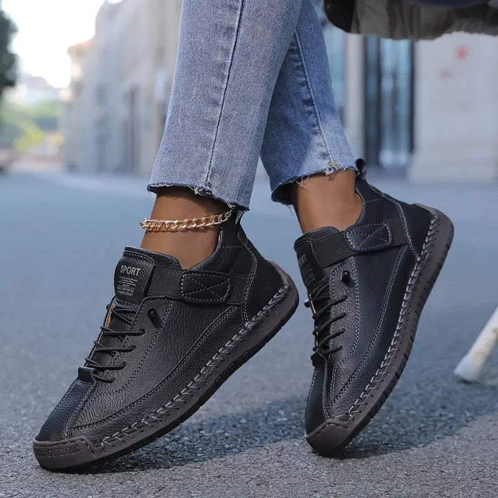 Damen Sneaker mit Schnürung für Alltag und Freizeit 1