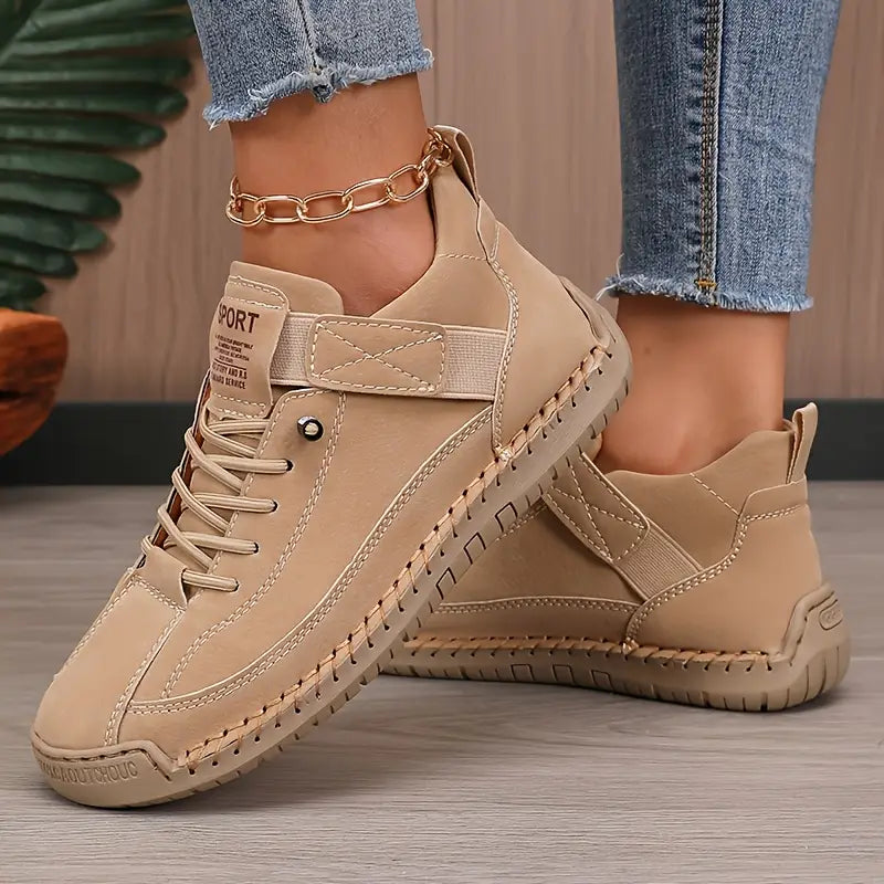 Damen Sneaker mit Schnürung für Alltag und Freizeit 5