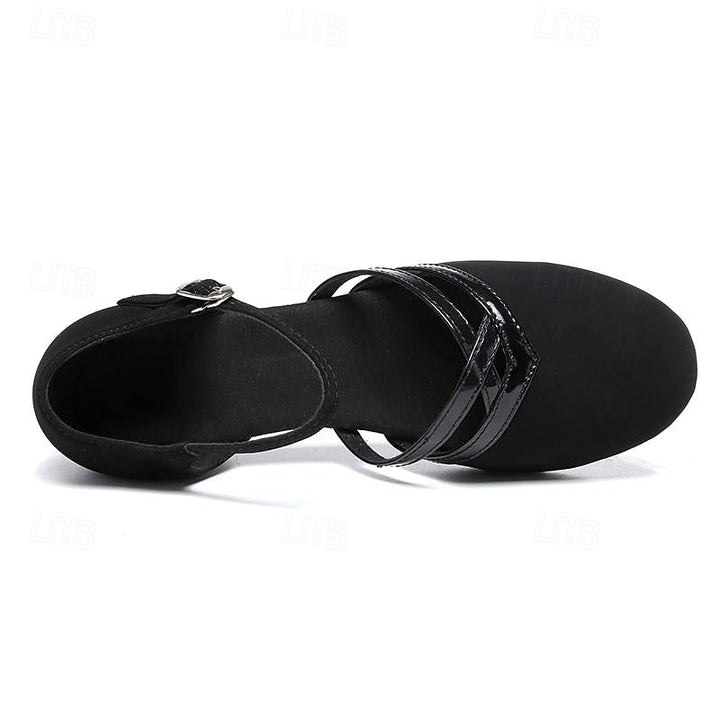 Damen Tanzschuhe mit verstellbarem Riemchen für sicheres Tanzen 2