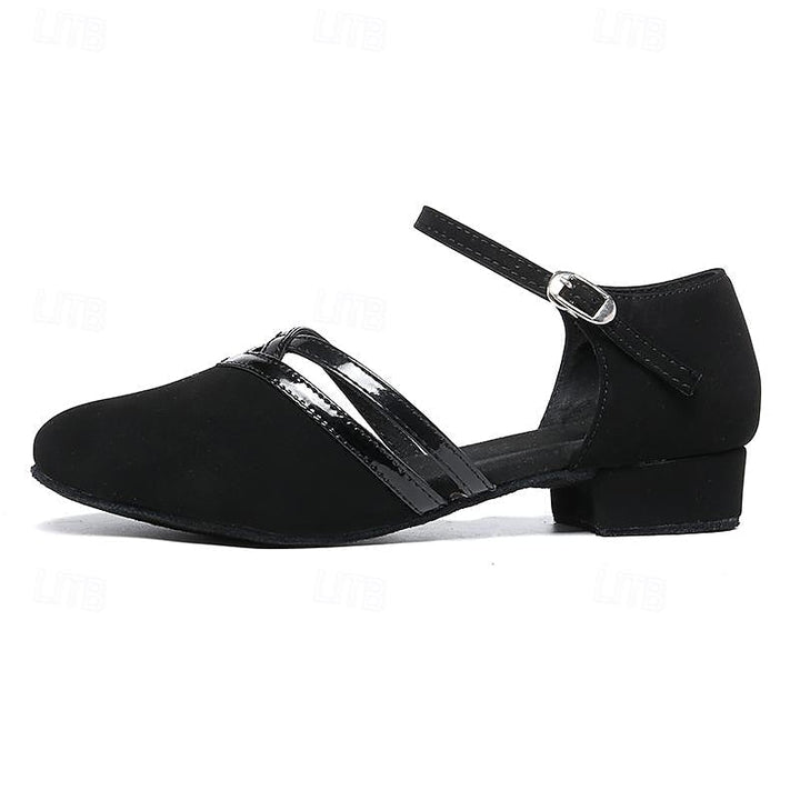 Damen Tanzschuhe mit verstellbarem Riemchen für sicheres Tanzen 3