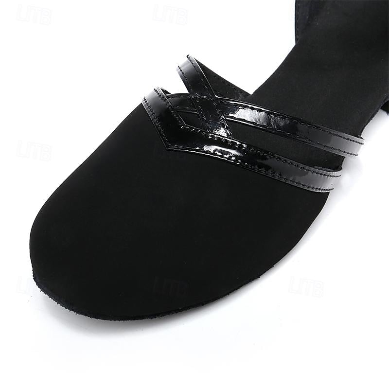 Damen Tanzschuhe mit verstellbarem Riemchen für sicheres Tanzen 4