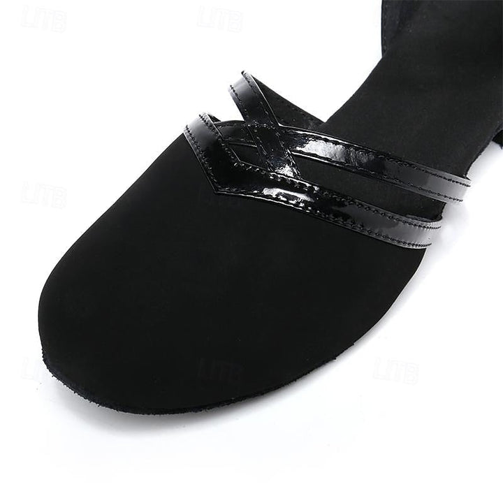 Damen Tanzschuhe mit verstellbarem Riemchen für sicheres Tanzen 4