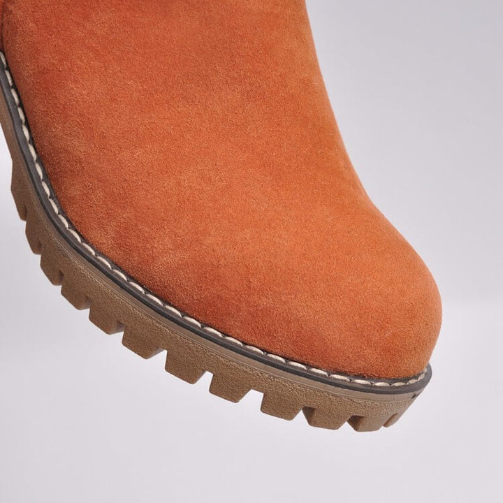 Damenmode | Faltbare, weiche, wasserdichte Stiefel 4