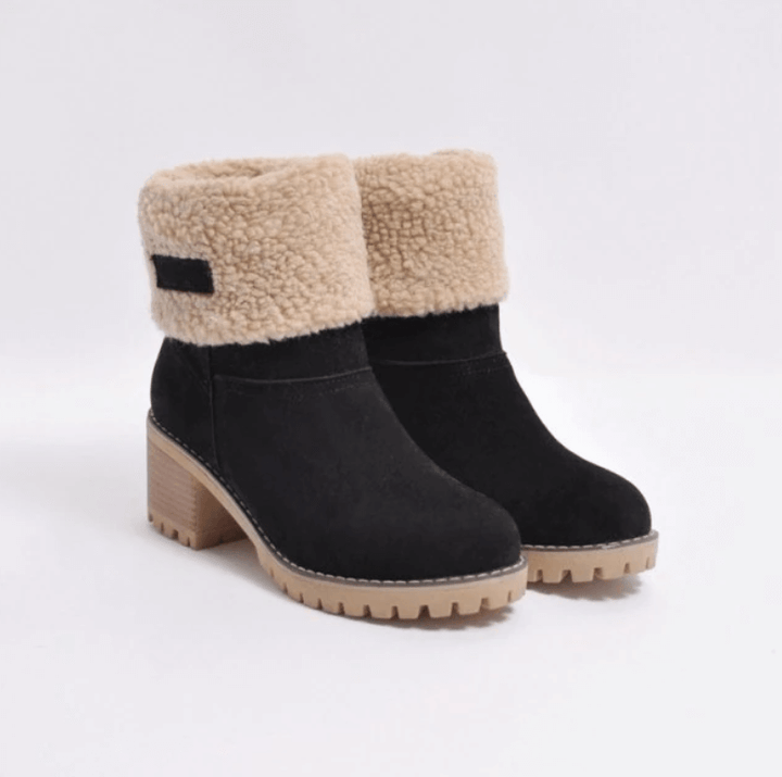 Damenmode | Faltbare, weiche, wasserdichte Stiefel 9