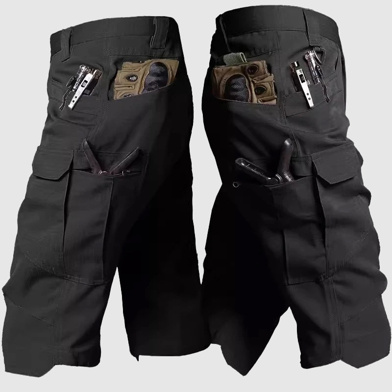  Herrenwilde Tarnshorts mit Taschen-4