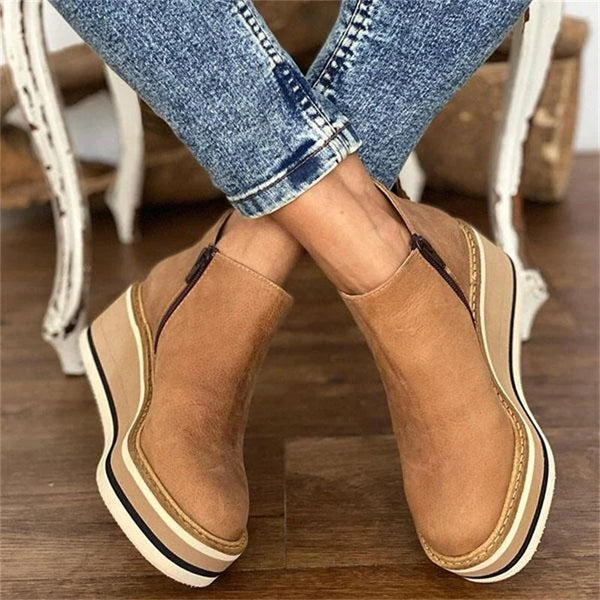 Kai | Bequeme Damenstiefeletten mit niedrigem Schnitt
