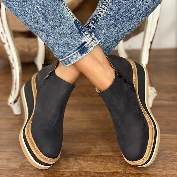 Kai | Bequeme Damenstiefeletten mit niedrigem Schnitt