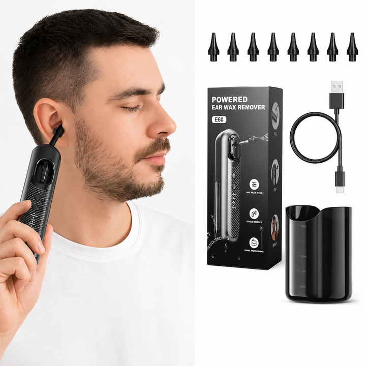 Wush Pro Ohrreiniger - Effektive Ohrreinigungslösung für sauberere, gesündere Ohren