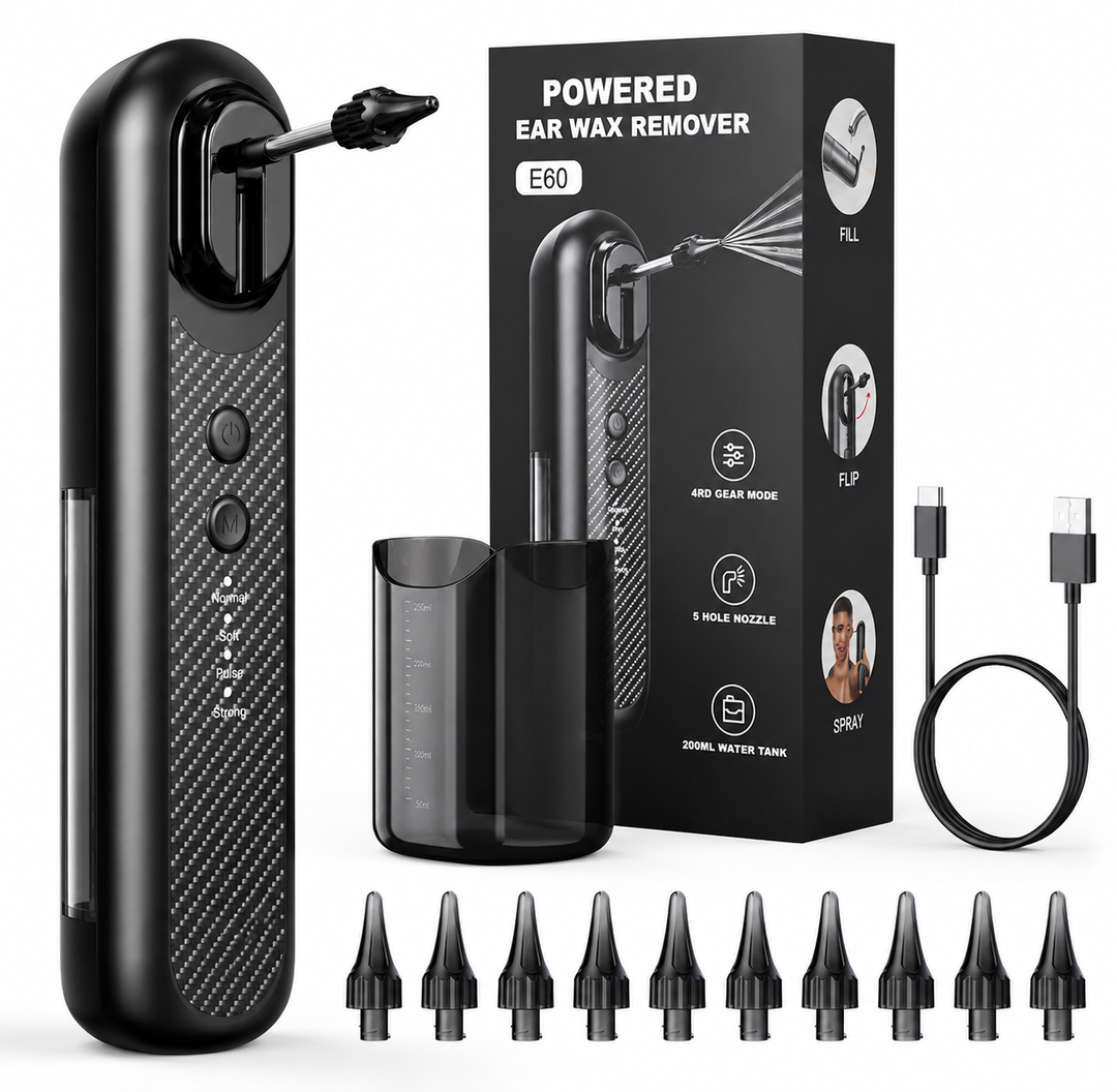 Wush Pro Ohrreiniger - Effektive Ohrreinigungslösung für sauberere, gesündere Ohren