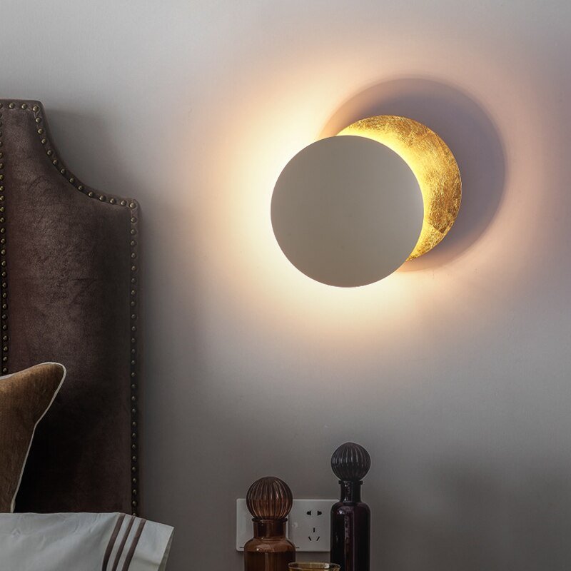Eclipse | Wandleuchte mit Sonnenfinsternis 6